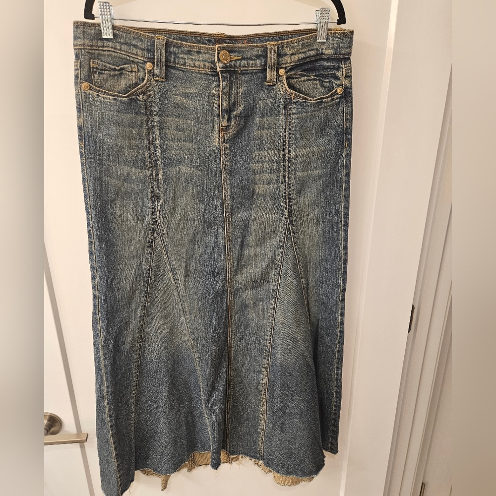Vintage - Special Edition Old Navy Ultra Low Waist Jean Skirt - NWOT - Size 10